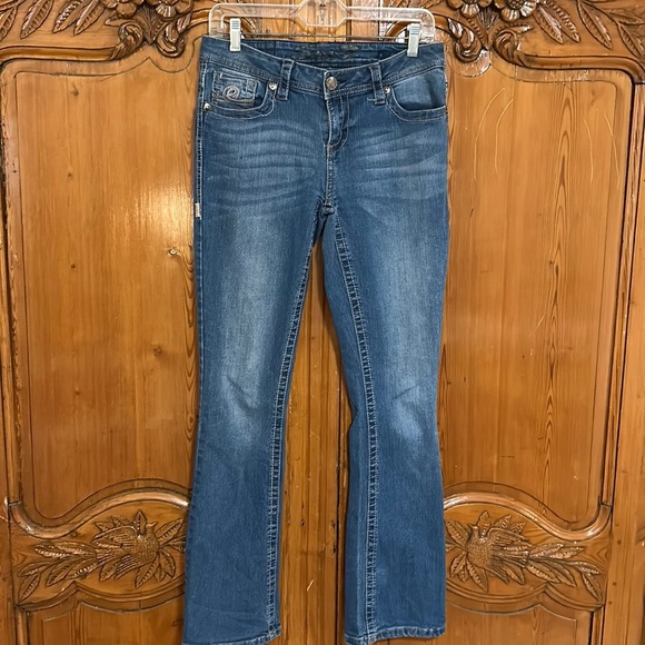 Seven7 Denim - Seven Jeans in Medium Wash Boot Cut
